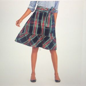 JCREW NWT PLAID SKIRT